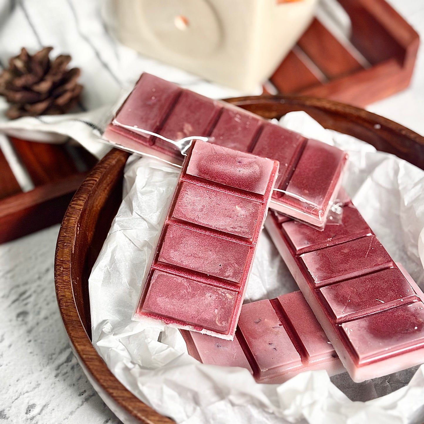 Geranium Essential oil infused Wax Melt Snap Bar