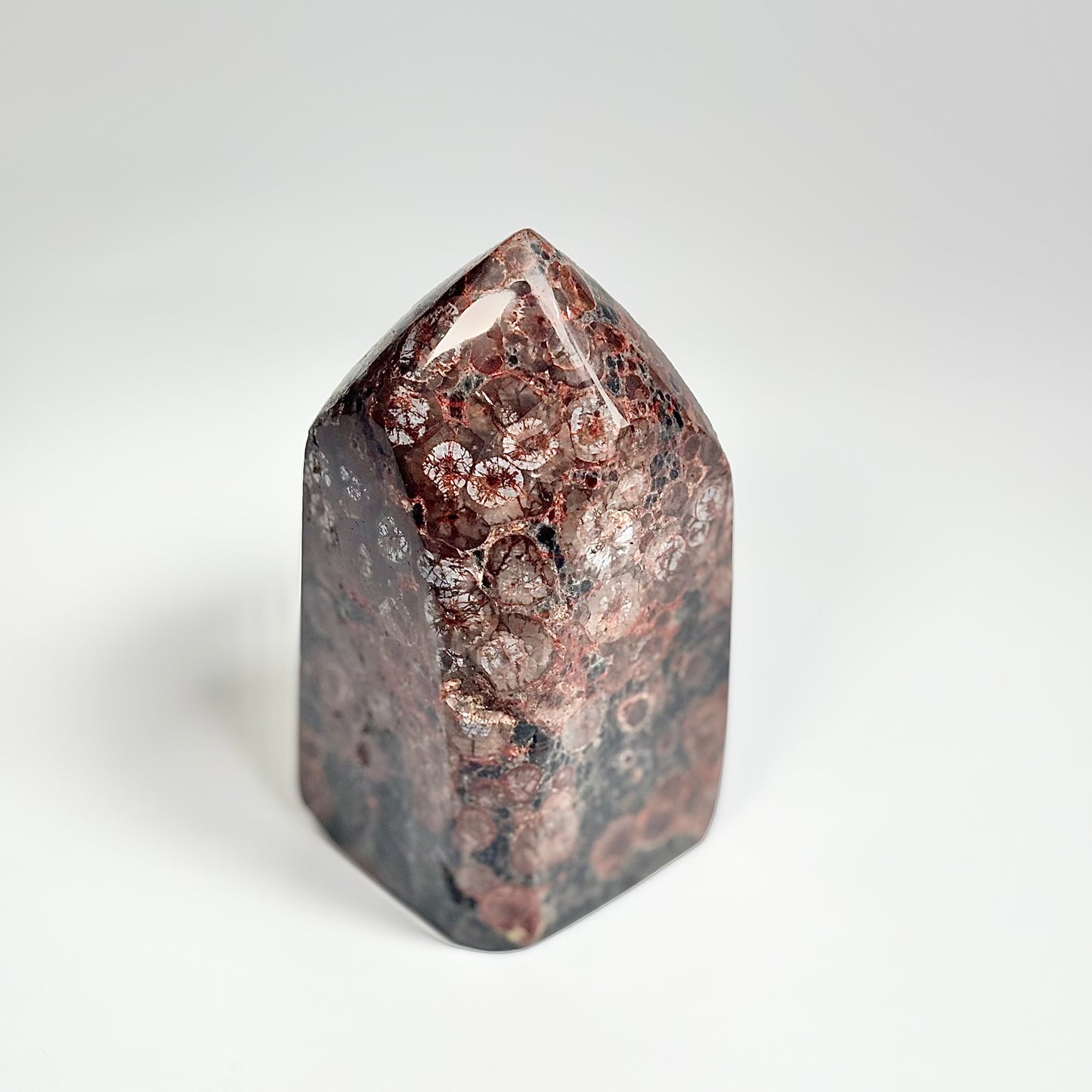 Peanut Obsidian Freeform 419g – Natural Fusion of Fire & Earth
