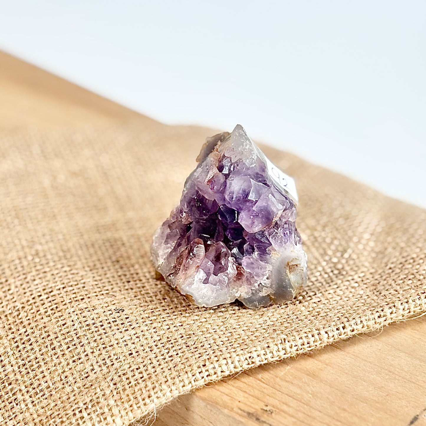 Amethyst Cluster - 92 Gm | Helps activating Third Eye & Psychic abilities