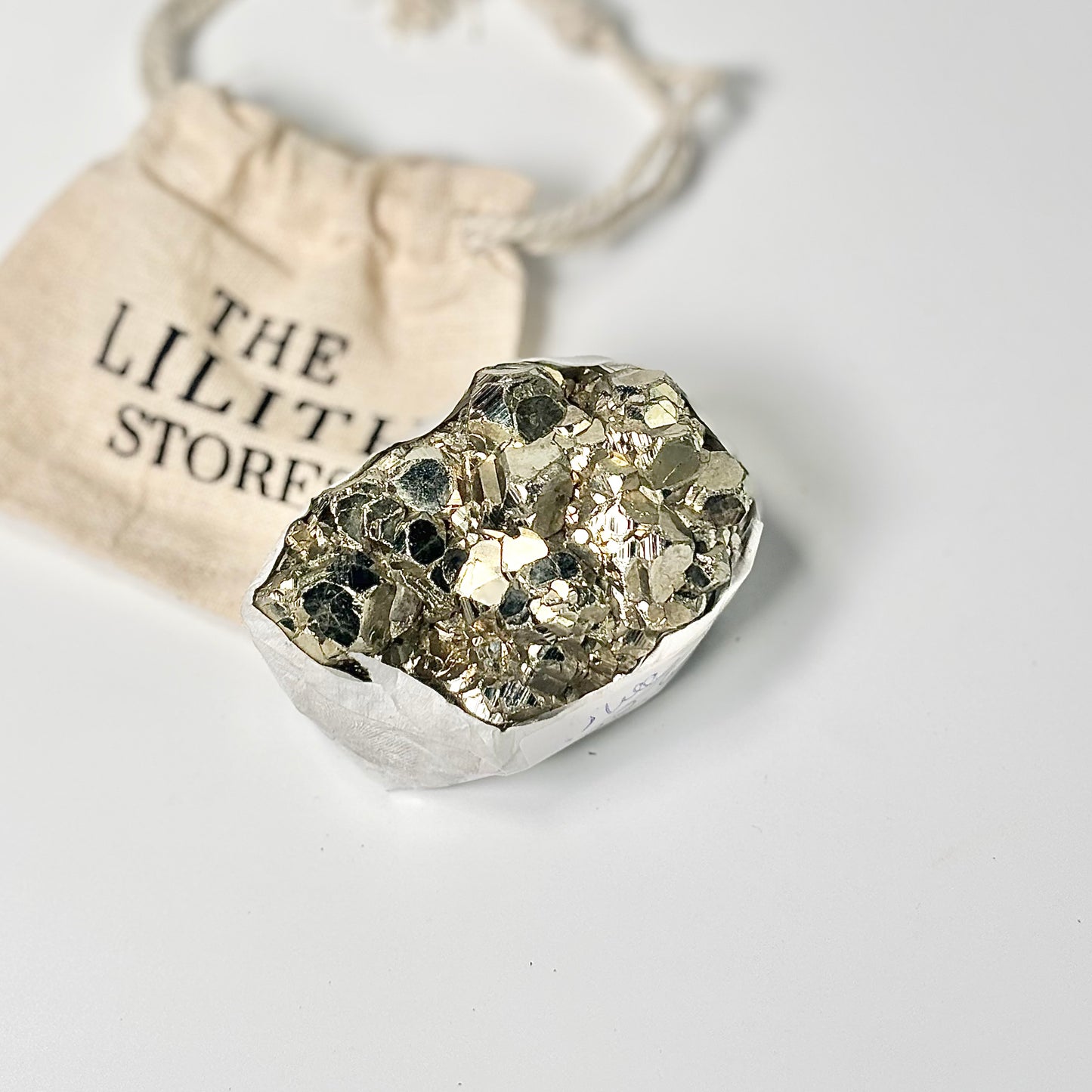 Peruvian Pyrite Cluster – 200g -Golden Brilliance & Striking Presence