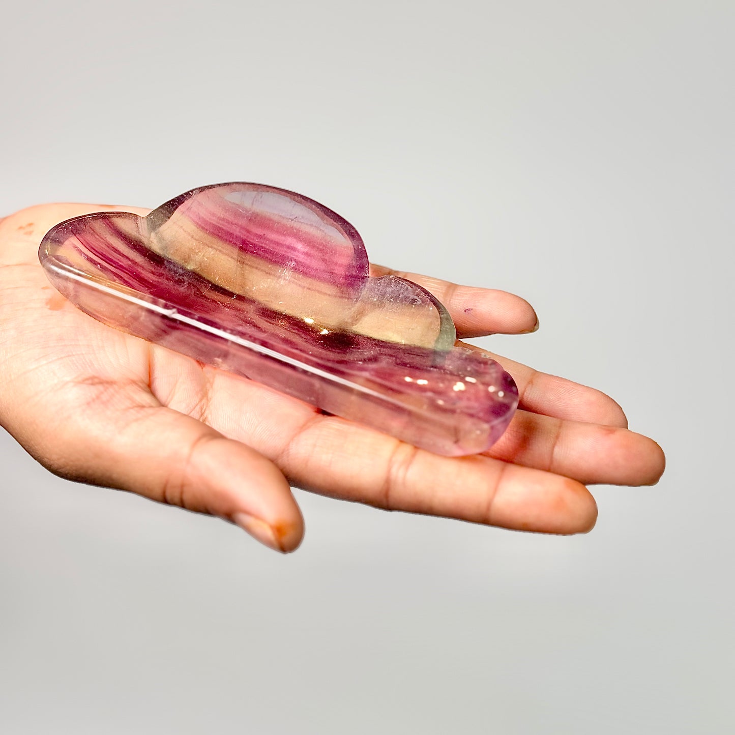 Multi Fluorite Cloud-Shaped Bowl