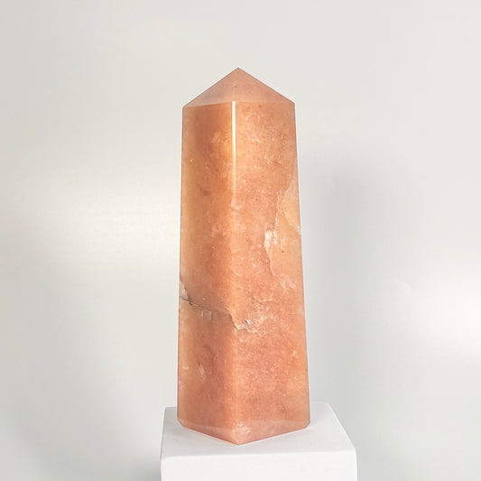 Red Aventurine Four-Facet Tower – 1204g - Boost Vitality • Spark Motivation • Manifest with Confidence
