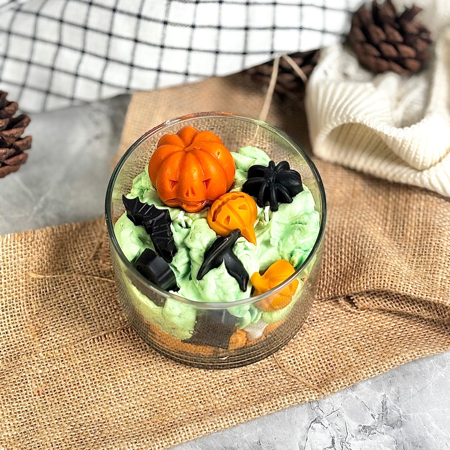 Pumpkin Graveyard Candle – Pumpkin Spice Soy Wax
