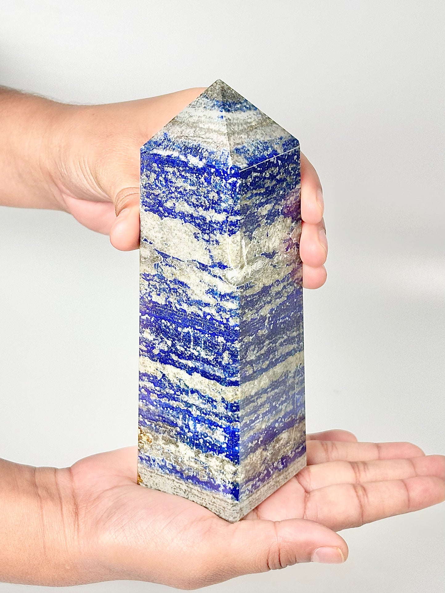 Four Facet Lapis Lazuli Tower – 870g - Truth, Wisdom & Inner Power