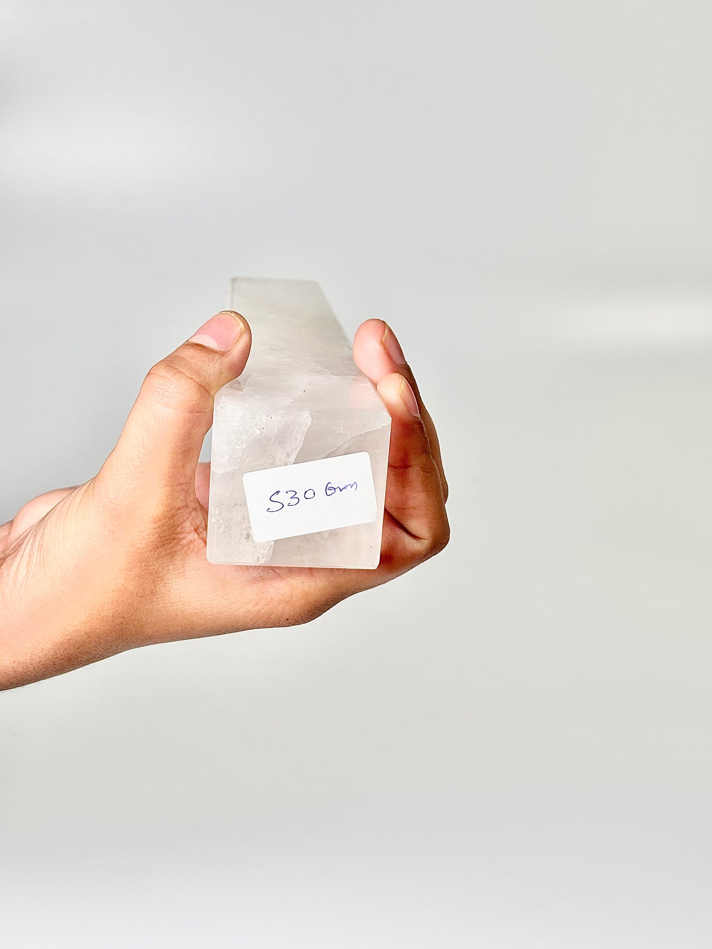 Four Facet Clear Quartz Tower – 530g - Amplify, Align & Awaken