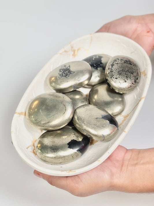 Pyrite Palm Stone | Stone for Abundance