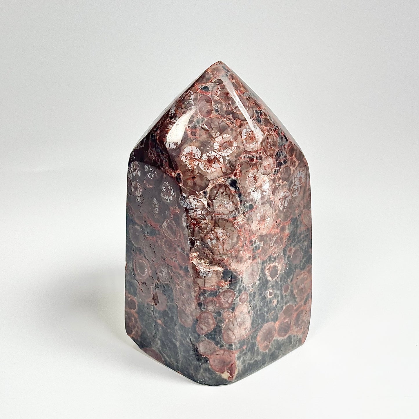 Peanut Obsidian Freeform 419g – Natural Fusion of Fire & Earth