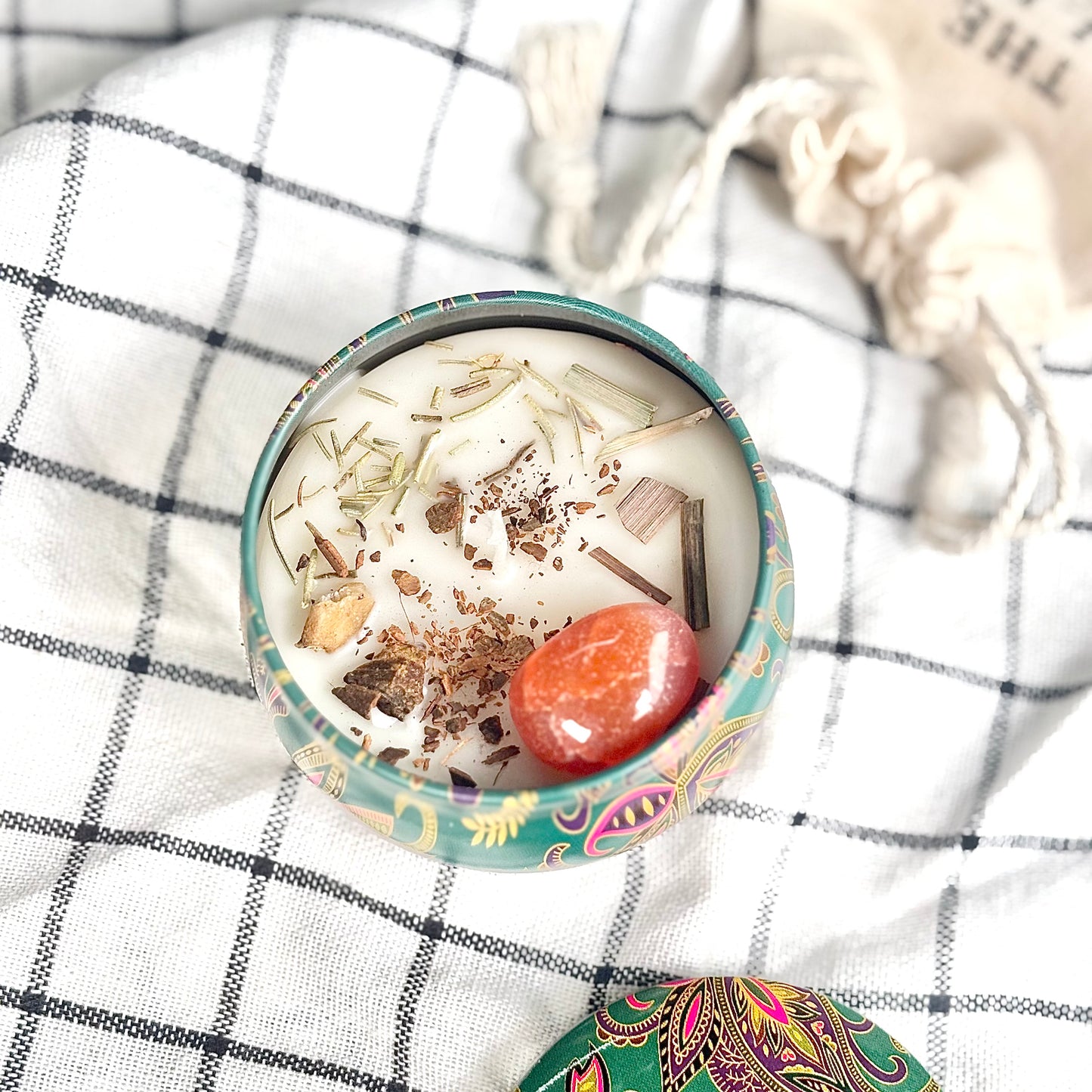 Motivation Tin Container Soy Intention Candle - 100 g