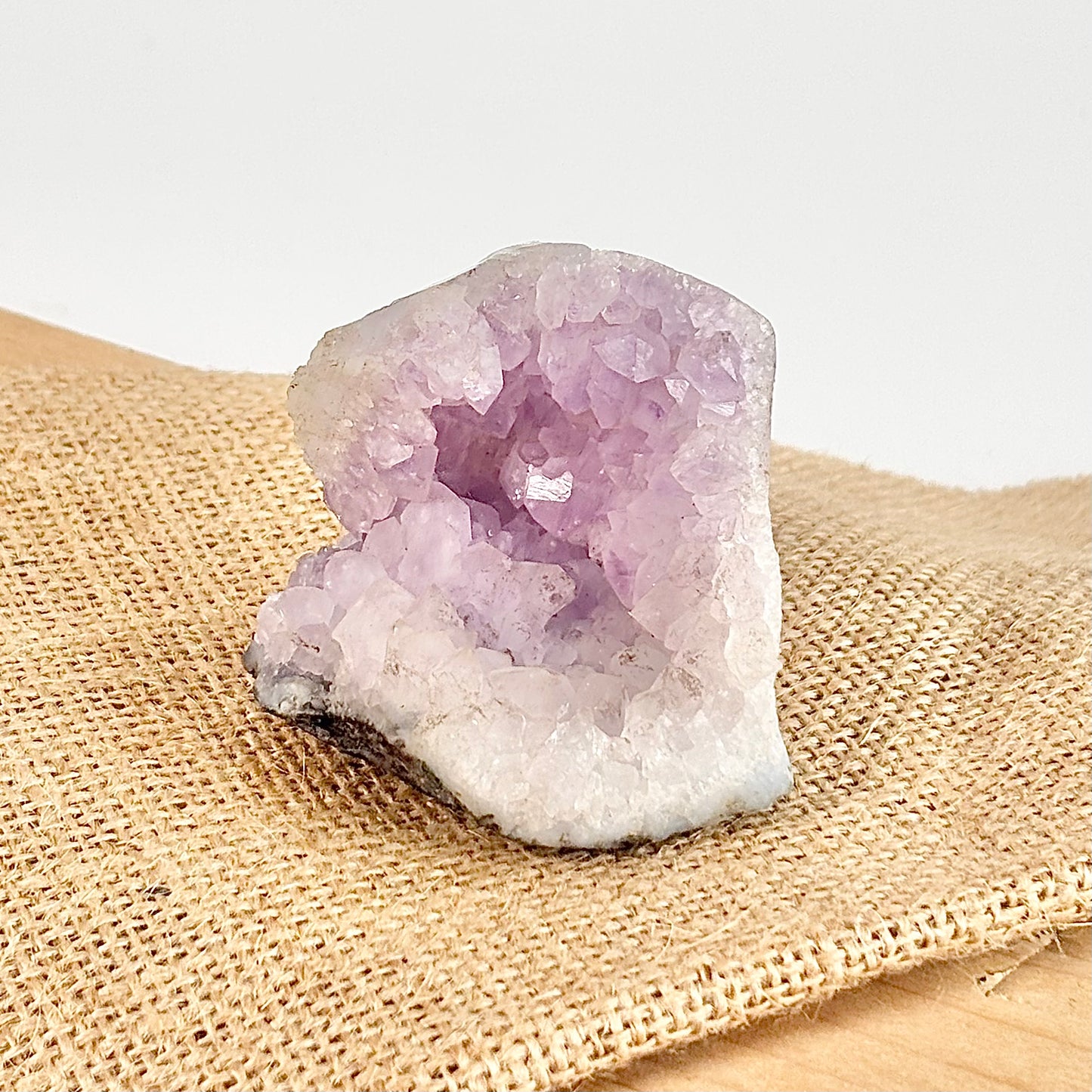Amethyst Cluster - 106 Gm | Helps activating Third Eye & Psychic abilities