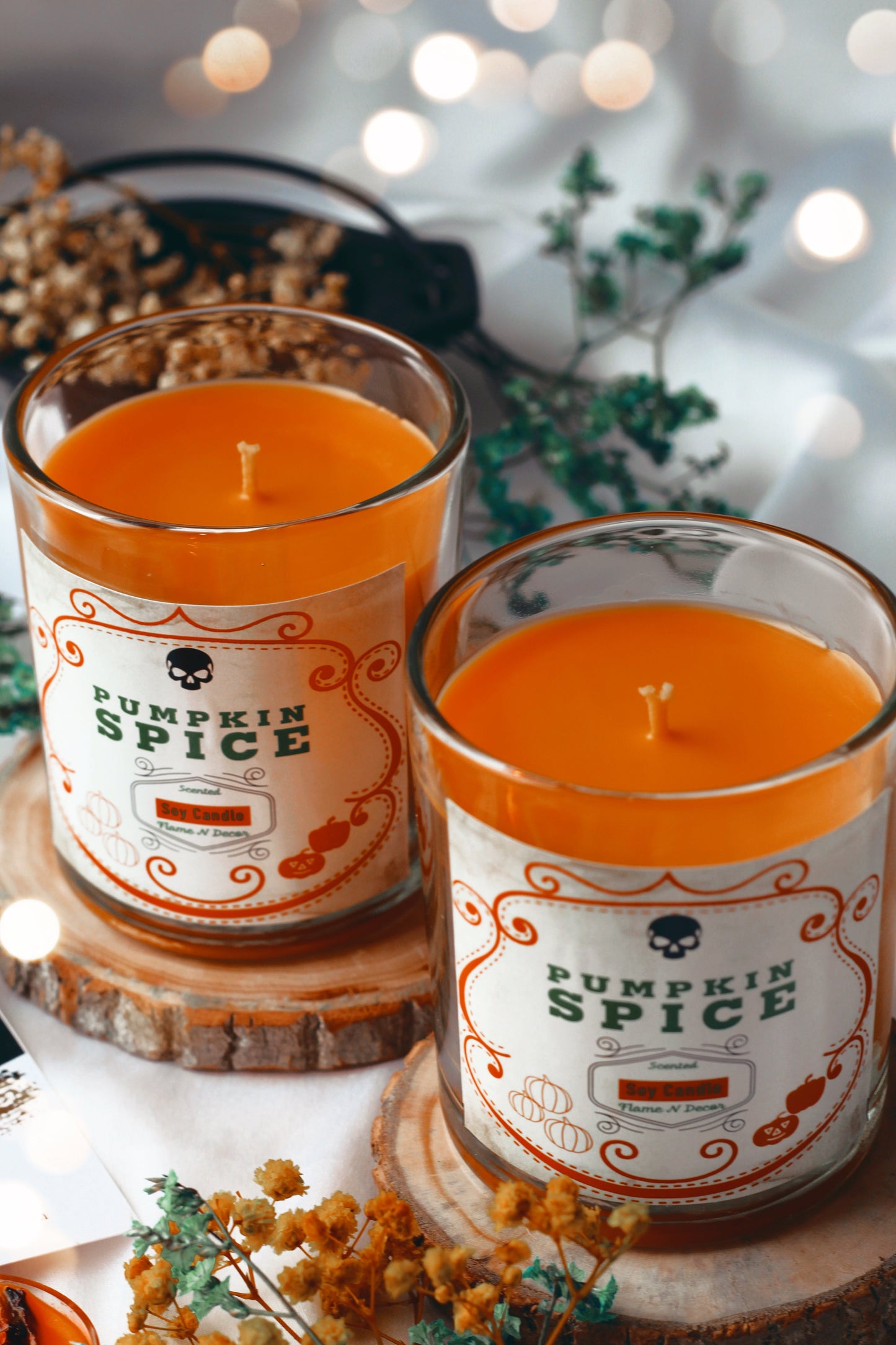 Pumpkin Spice Essential Oil Scented Candle