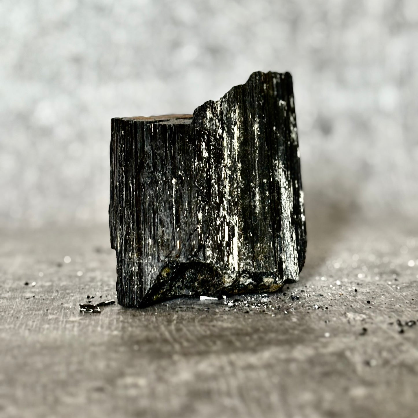 Raw Free Form Large Black Tourmaline 590 Gm