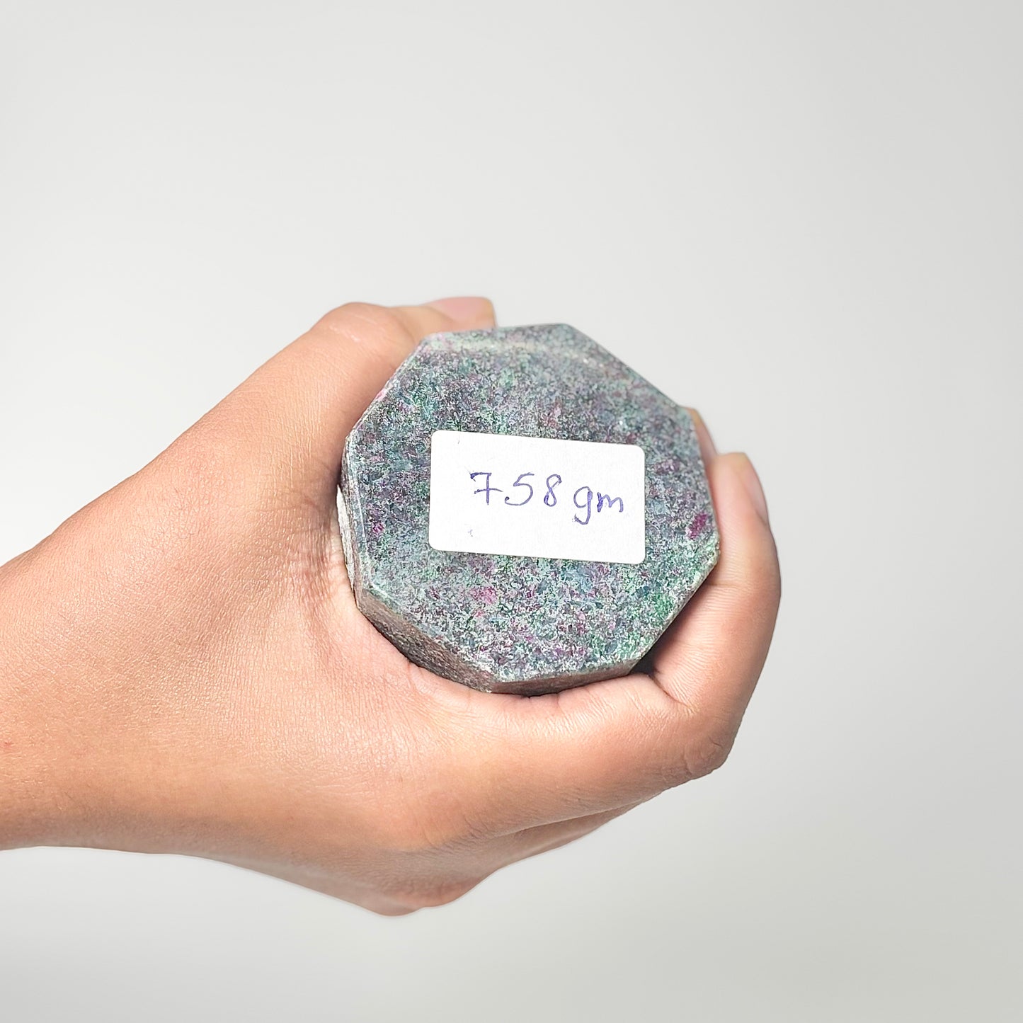 Eight Facet Ruby in Kyanite Tower – 758g -Distinctive Colour & Balanced Form