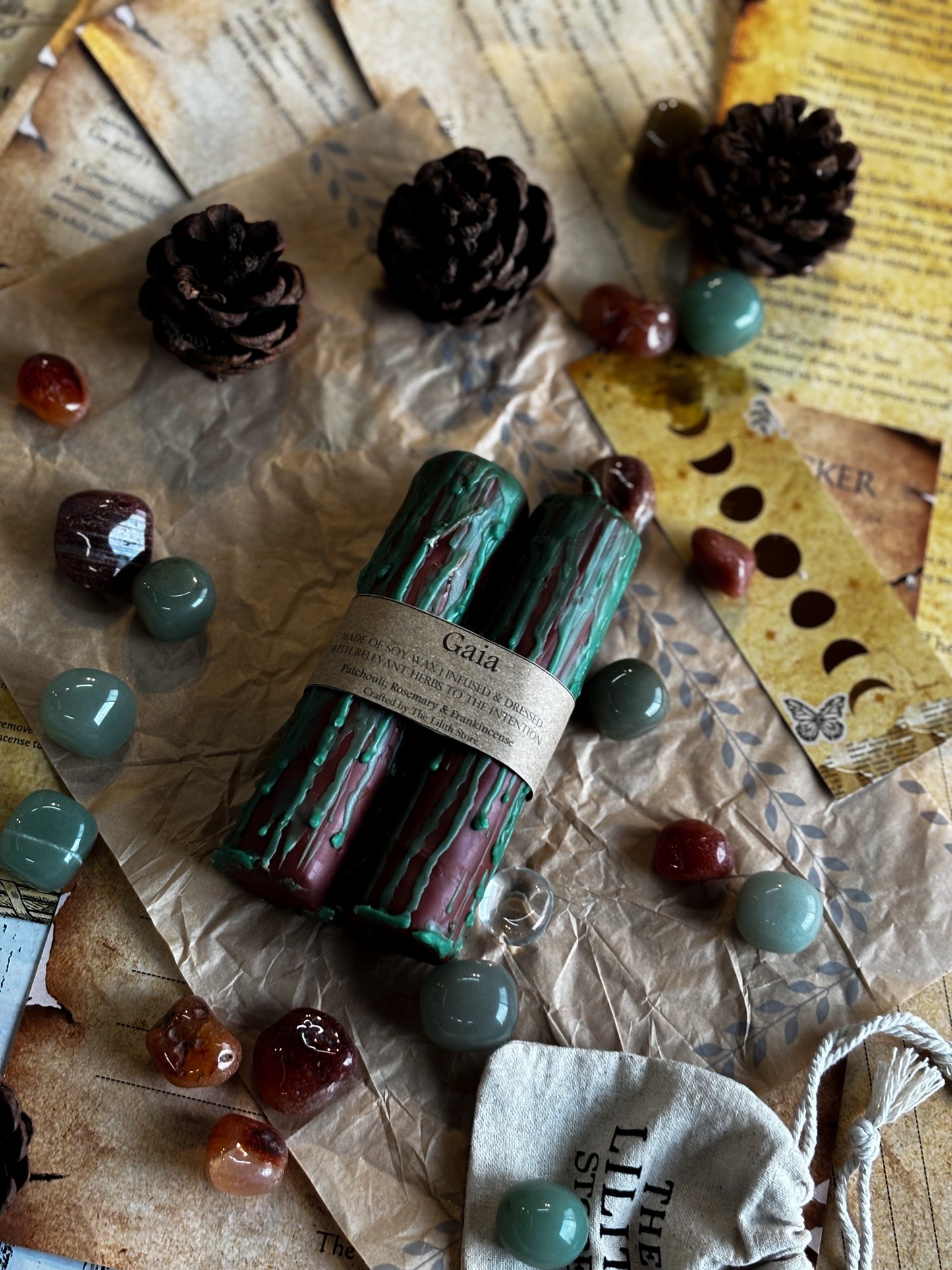 Altar Candle - Gaia