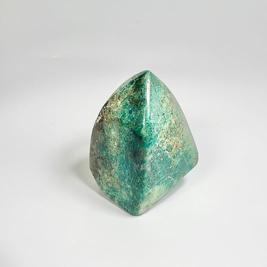Green Chrysocolla Freeform 325g - Calm Emotions • Empower Communication • Connect with Divine Feminine