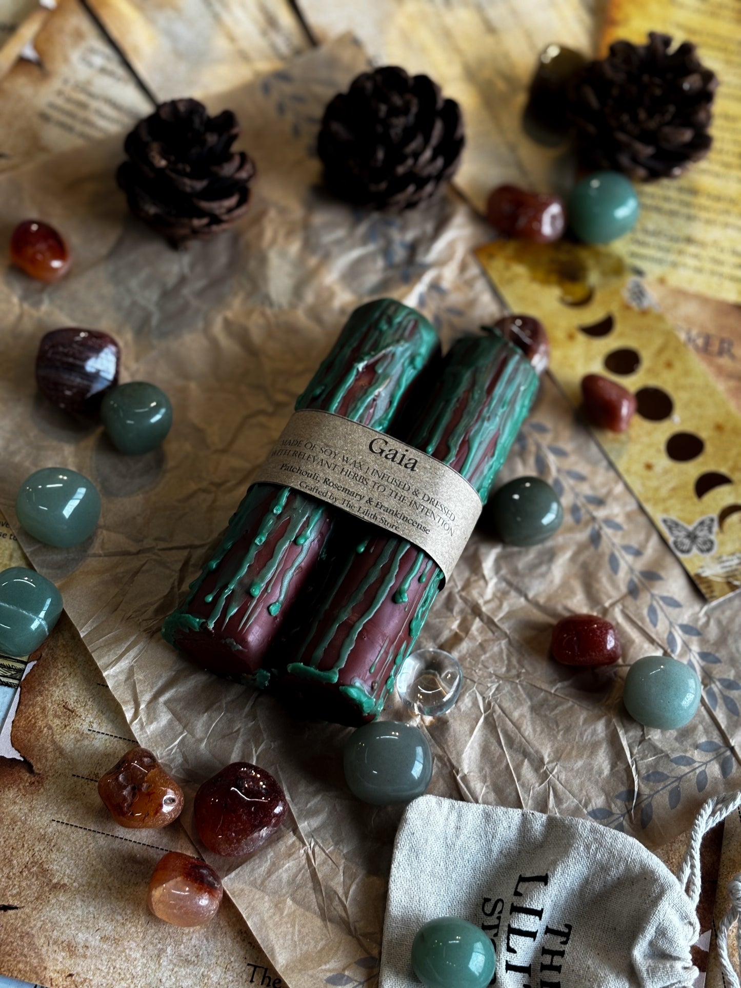 Altar Candle - Gaia