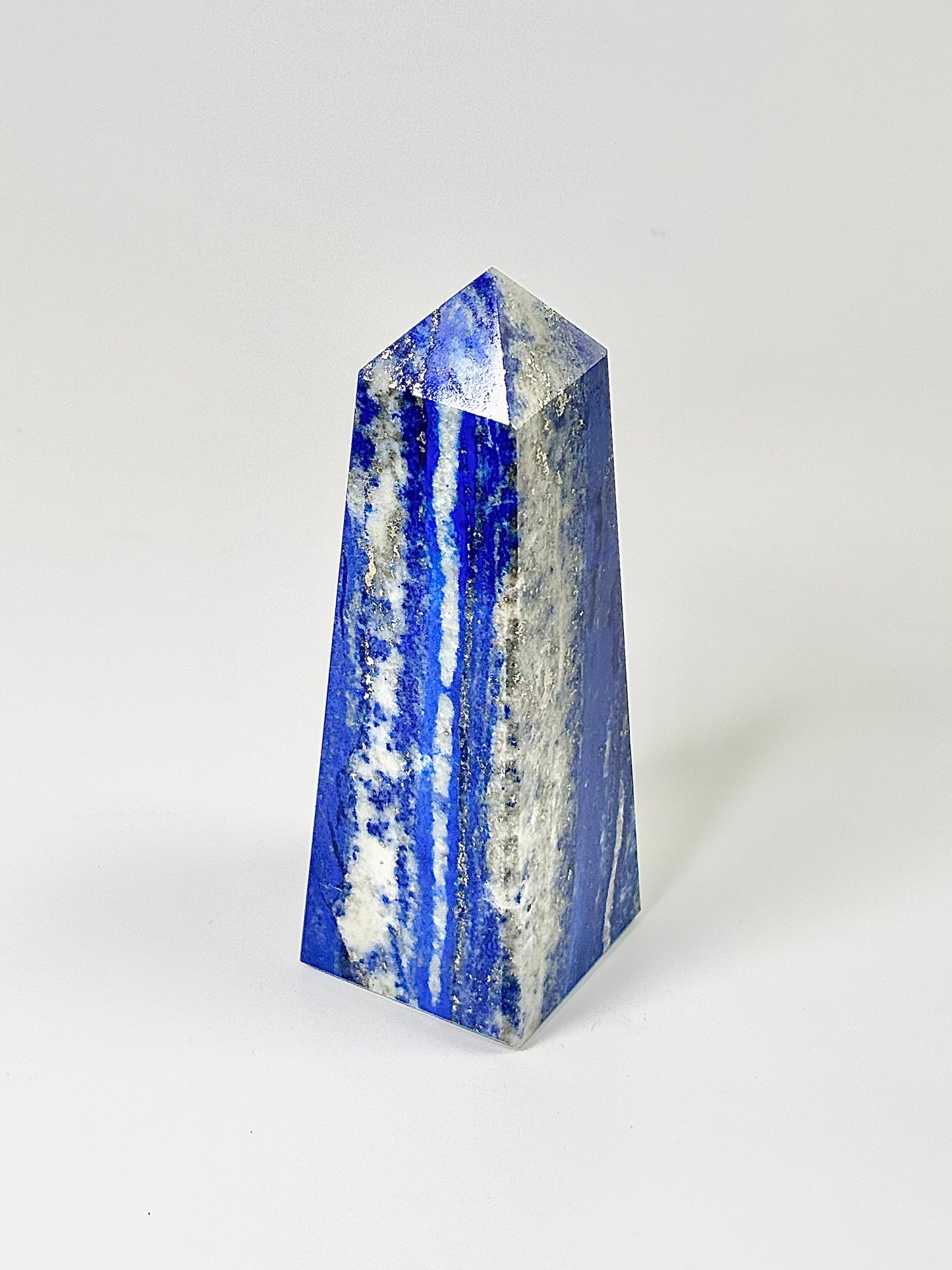 Four Facet Lapis Lazuli Tower – 350g - Truth, Wisdom & Inner Power