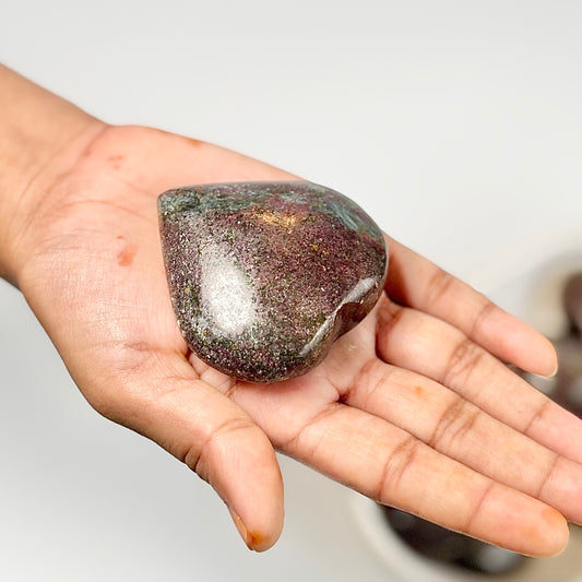 Ruby in Kyanite Heart - Grounding