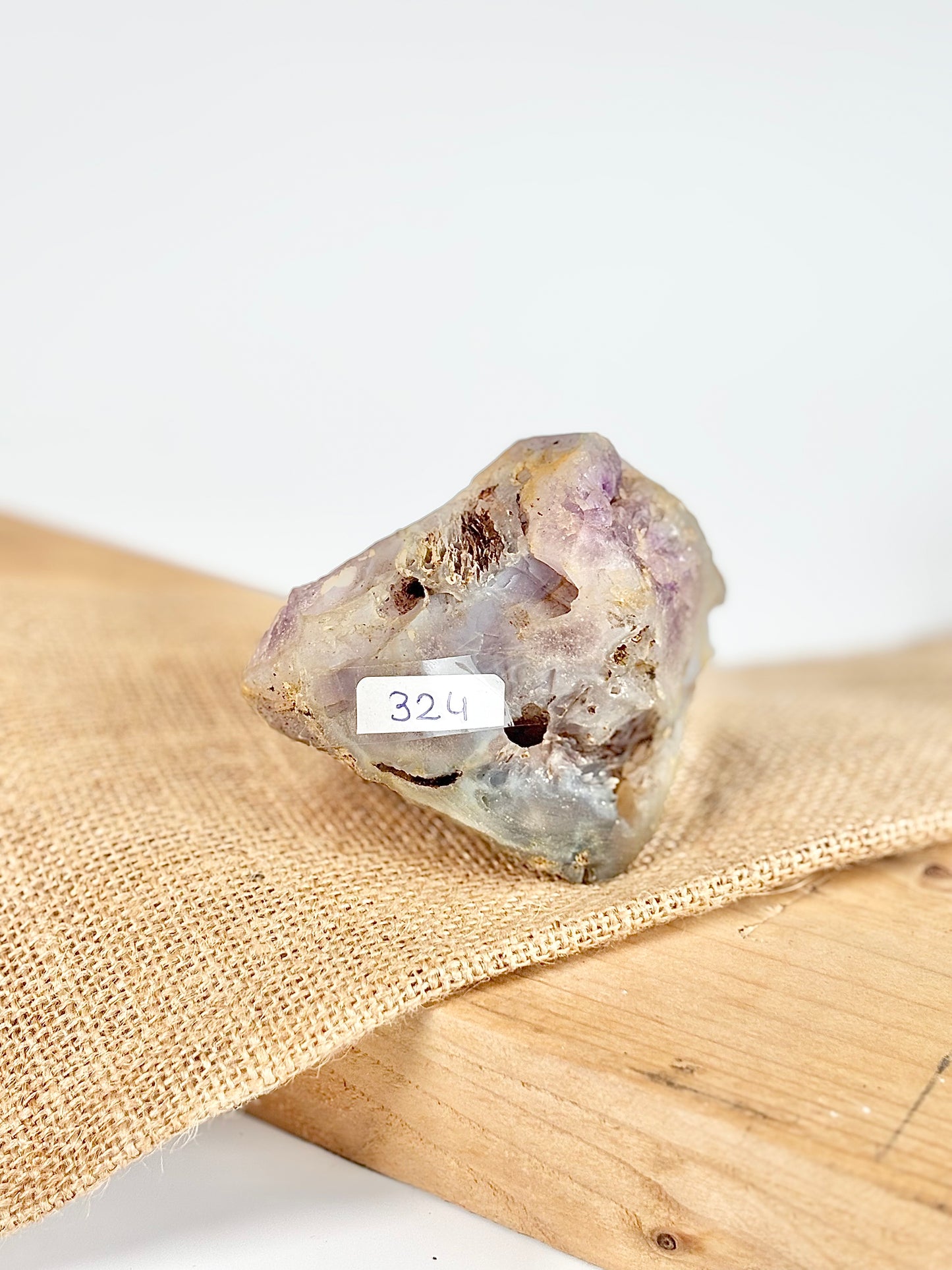 Amethyst Cluster - 324 Gm | Helps activating Third Eye & Psychic abilities
