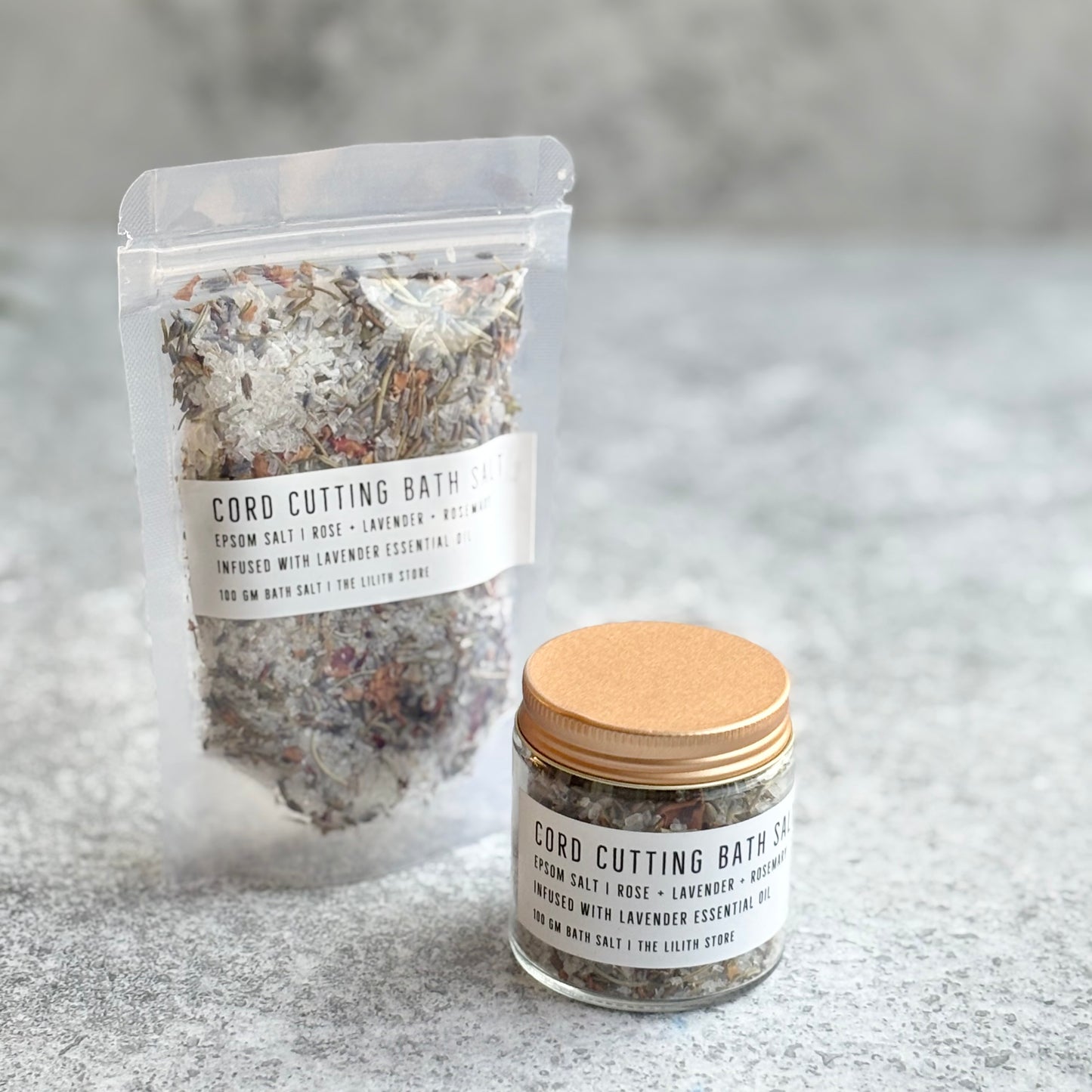 Cord Cutting Bath Salt - 100 Gm
