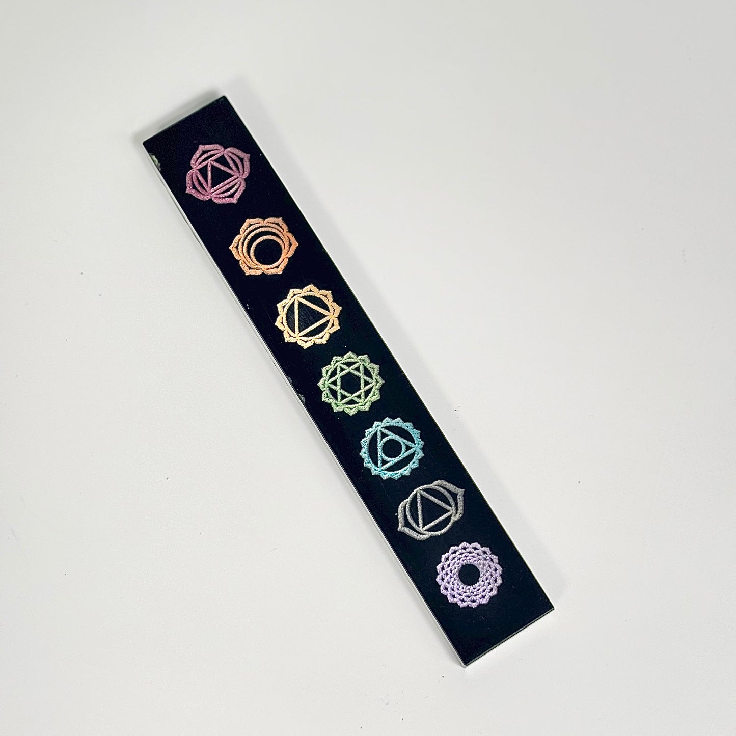 Black Obsidian Chakra Balance Scale – 7 Inches - Ground Your Energy • Align Your Chakras • Elevate Your Practice