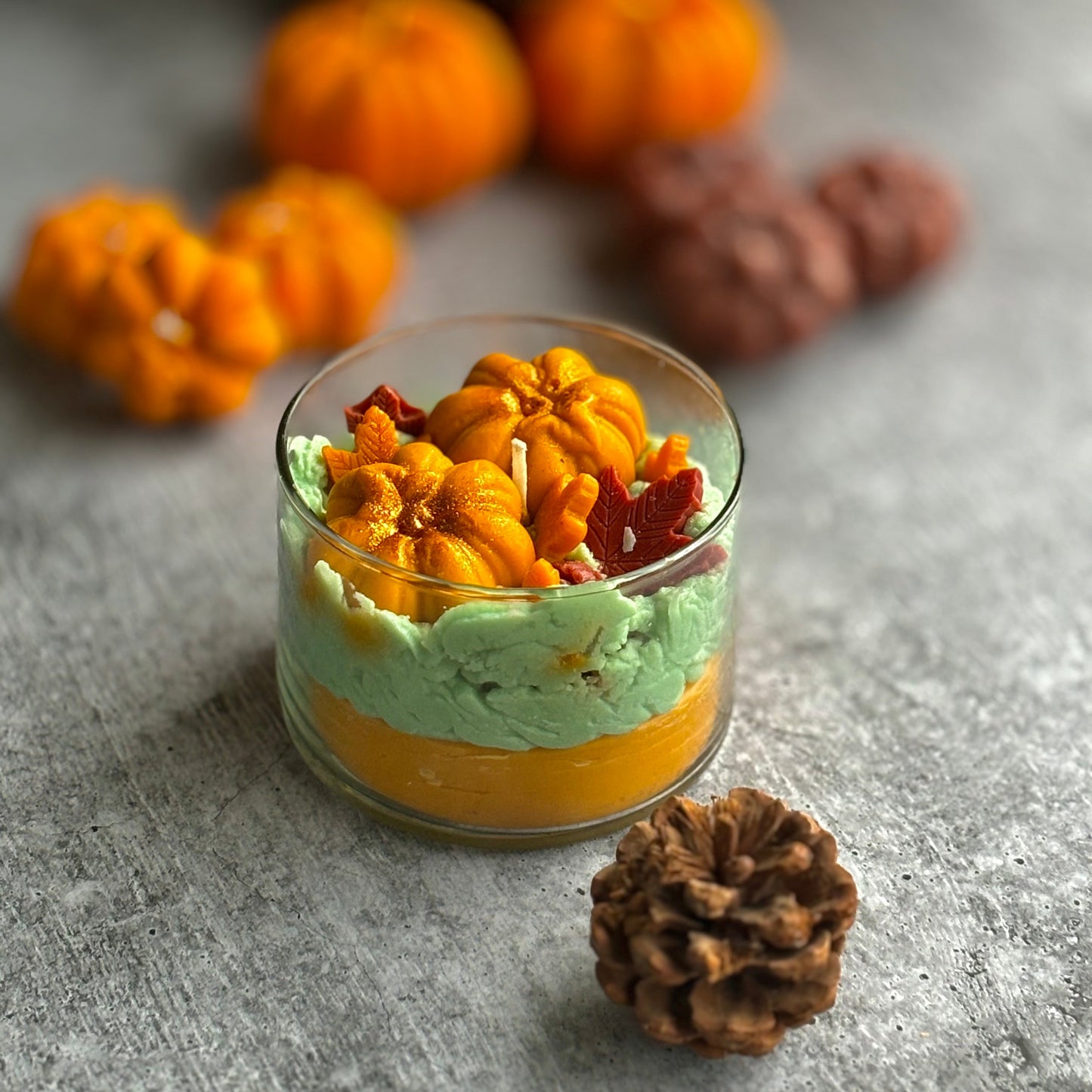 Pumpkin Patch Soy Wax Candle | Dessert Candle