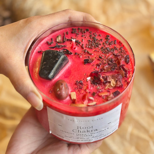 Root Chakra Intention Candle