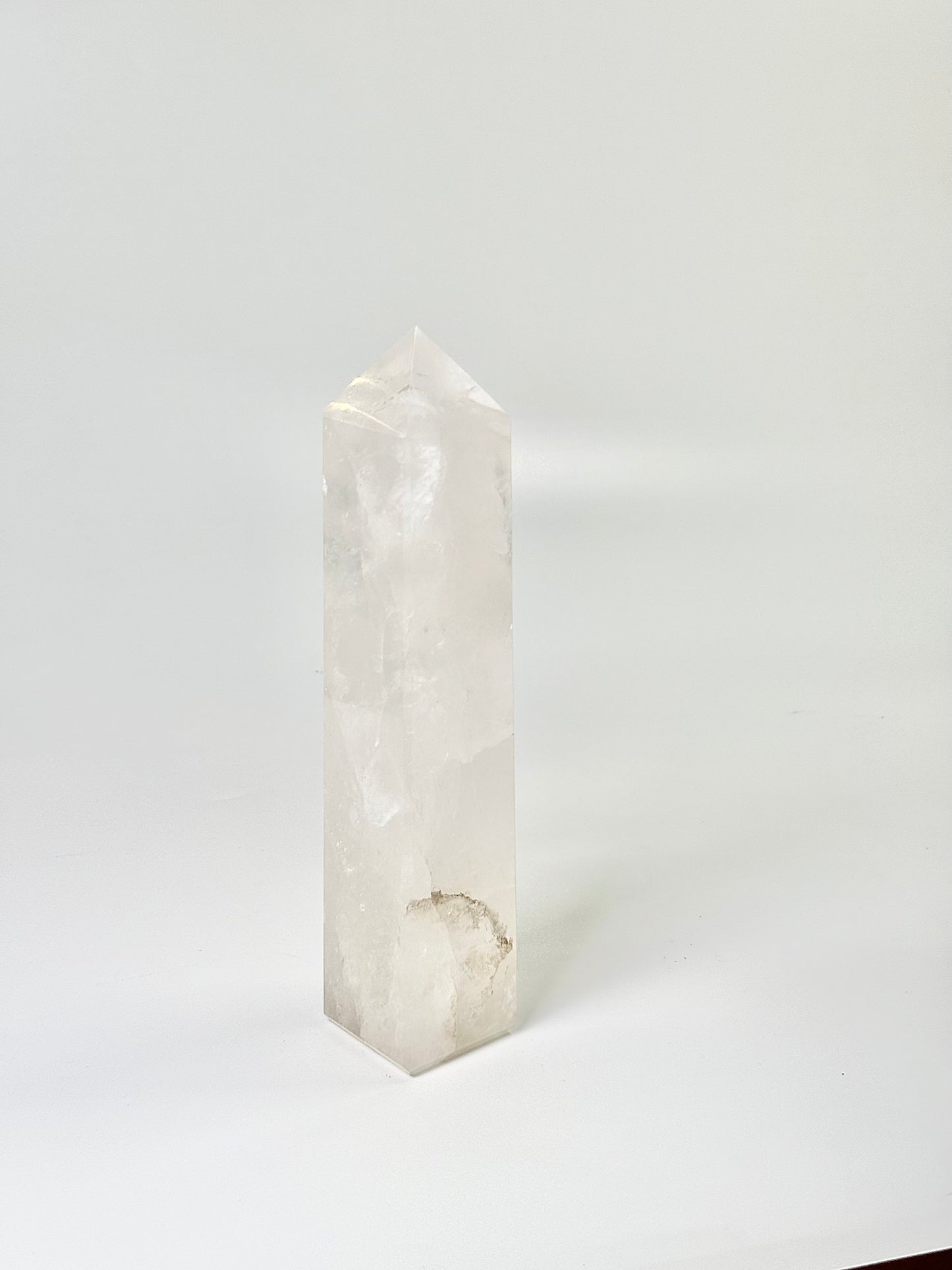 Four Facet Clear Quartz Tower – 650g - Amplify, Align & Awaken