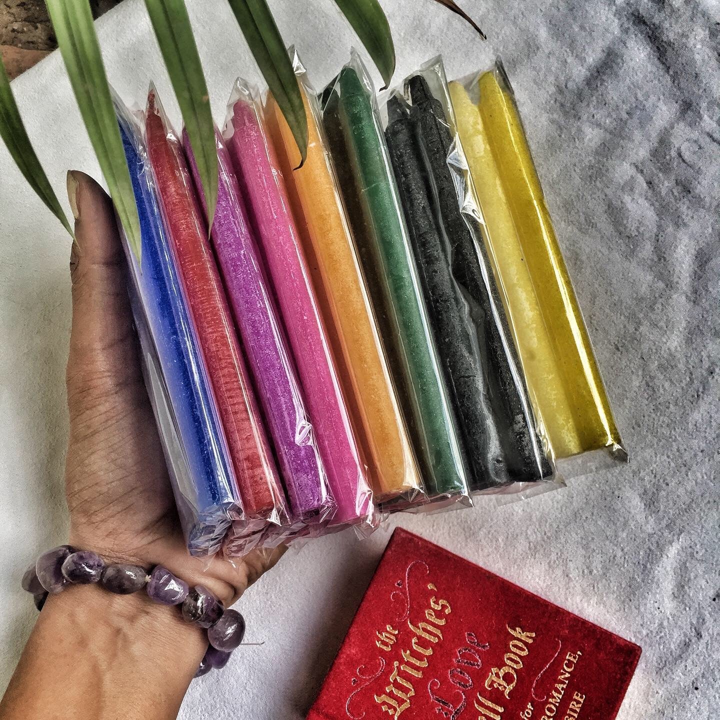 Spell Colour Candles - Set Of 11 Candle