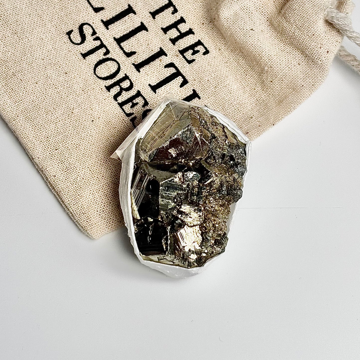 Peruvian Pyrite Cluster – 71g -Golden Brilliance & Striking Presence