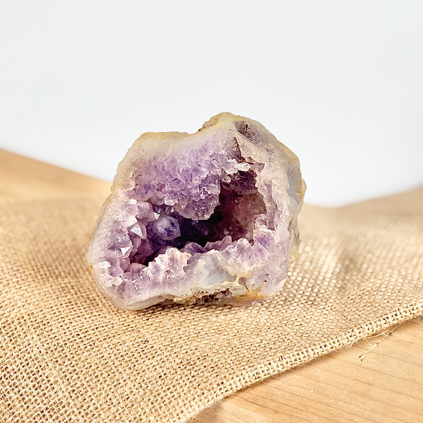 Amethyst Cluster - 324 Gm | Helps activating Third Eye & Psychic abilities