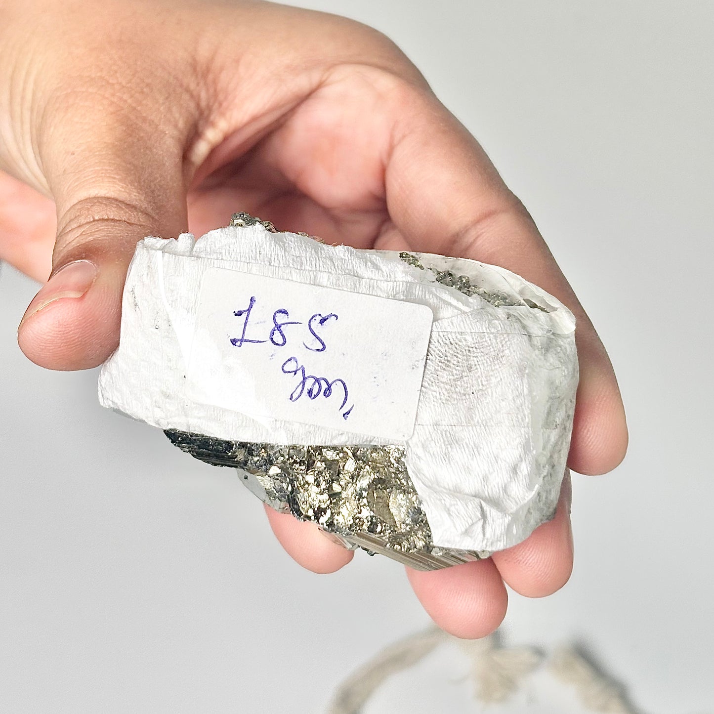 Peruvian Pyrite Cluster – 185g -Golden Brilliance & Striking Presence