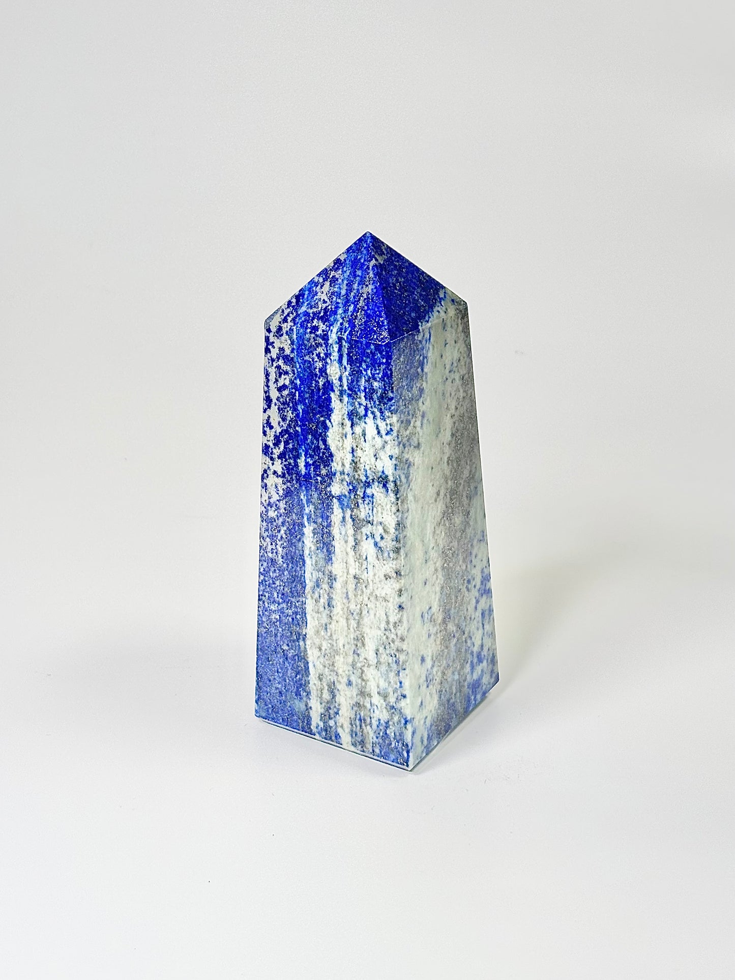 Four Facet Lapis Lazuli Tower – 600g - Truth, Wisdom & Inner Power