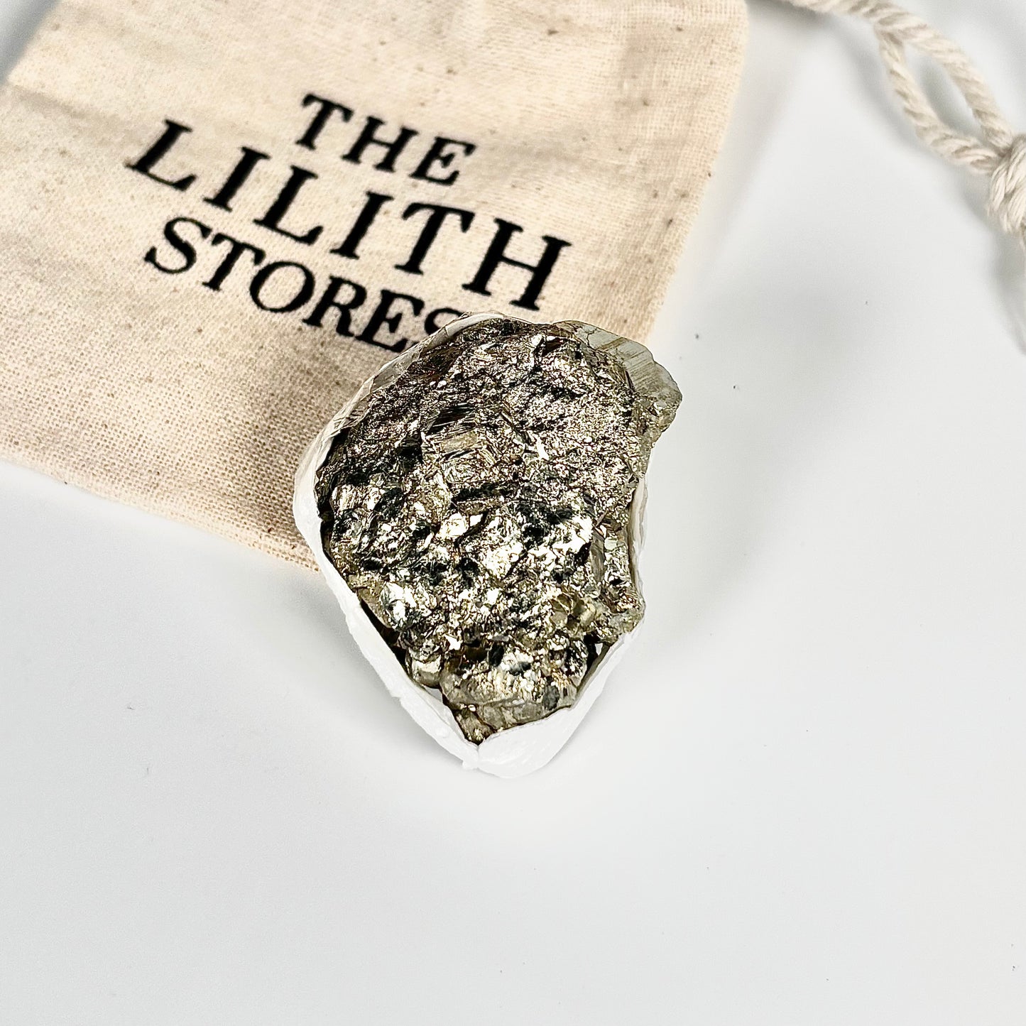 Peruvian Pyrite Cluster – 77g -Golden Brilliance & Striking Presence
