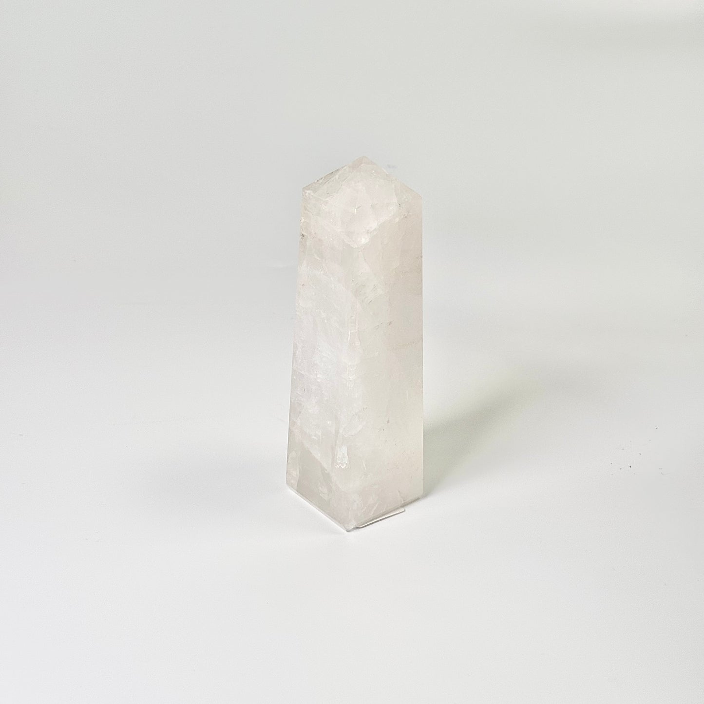 Four Facet Clear Quartz Tower – 220g - Amplify, Align & Awaken