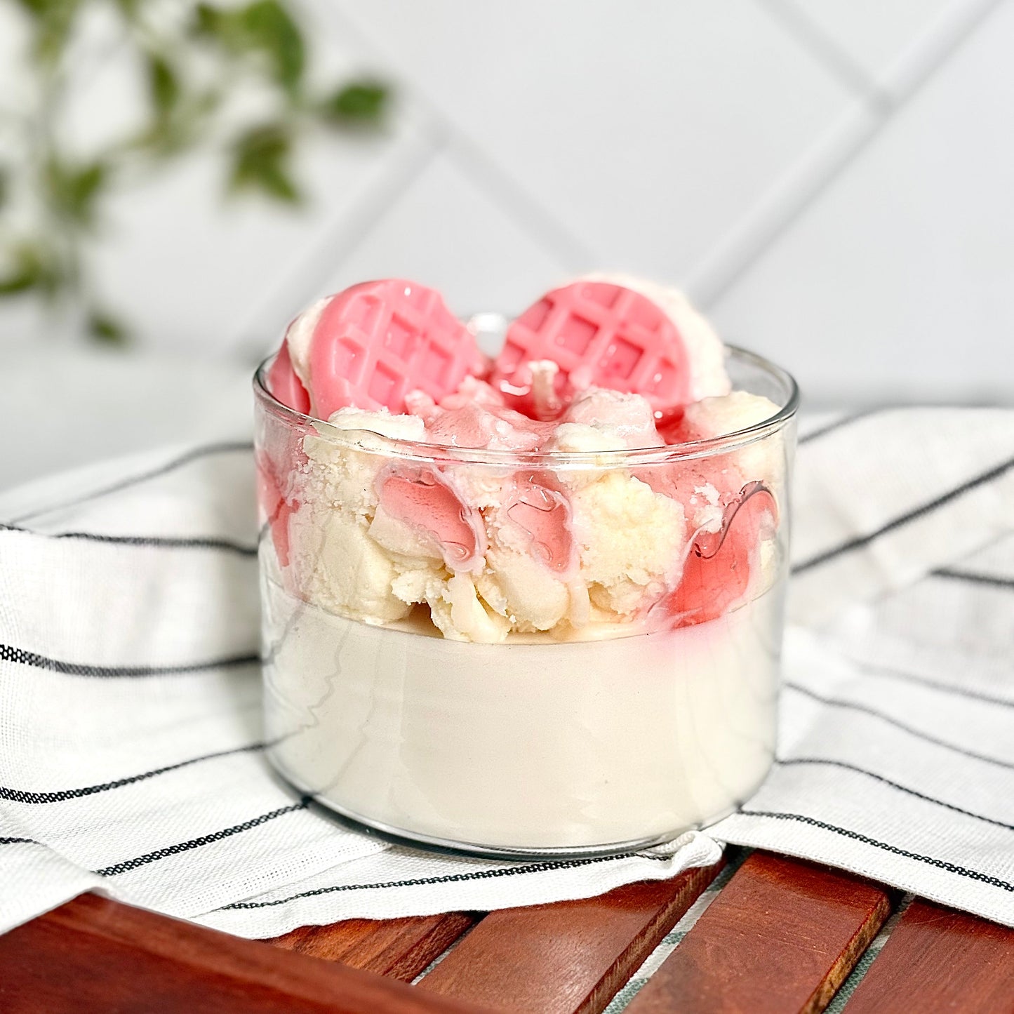 Cotton Candy Decorative Dessert Soy Scented Candle
