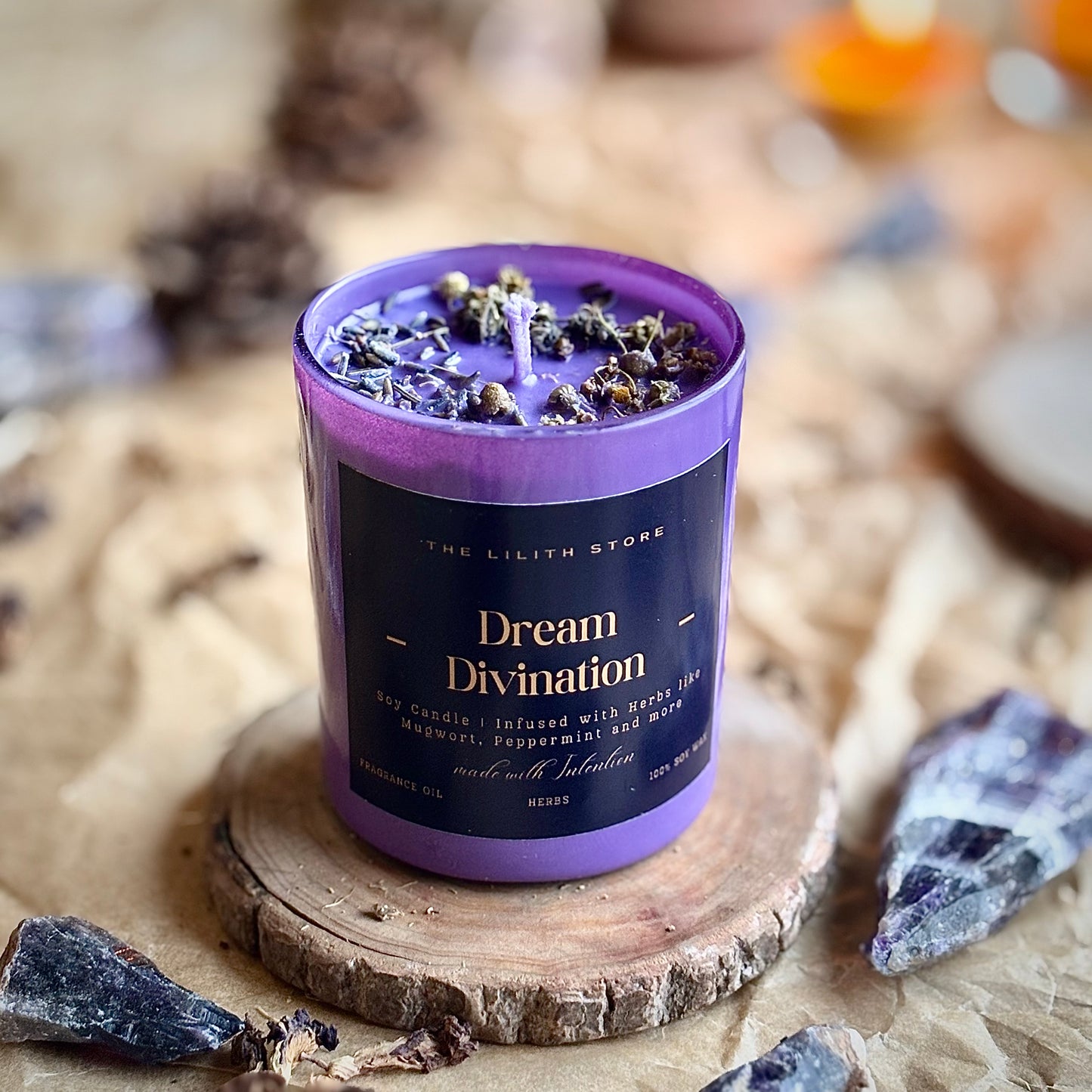 Dream Divination Intention Candle