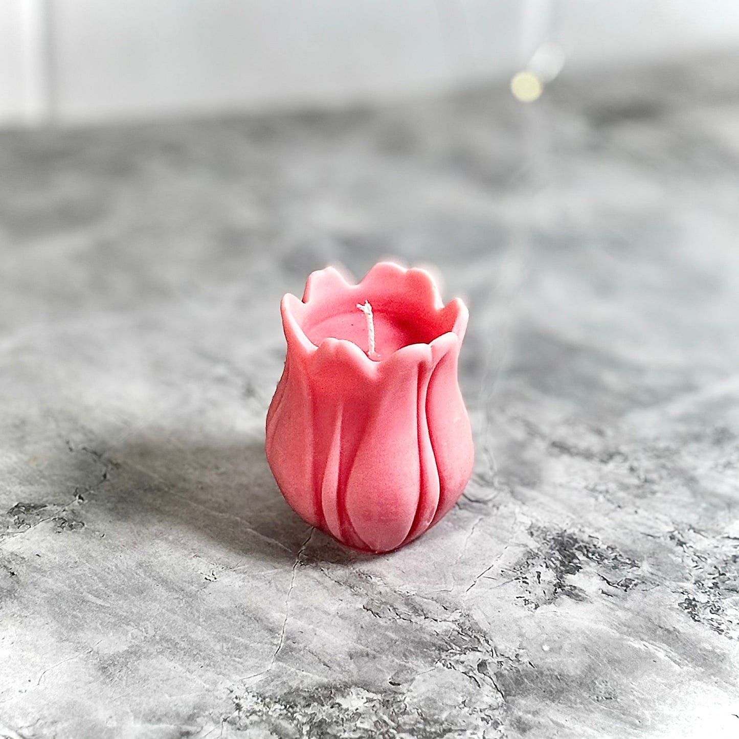 Tulip Shaped Soy Scented Candle – Tearose Fragrance
