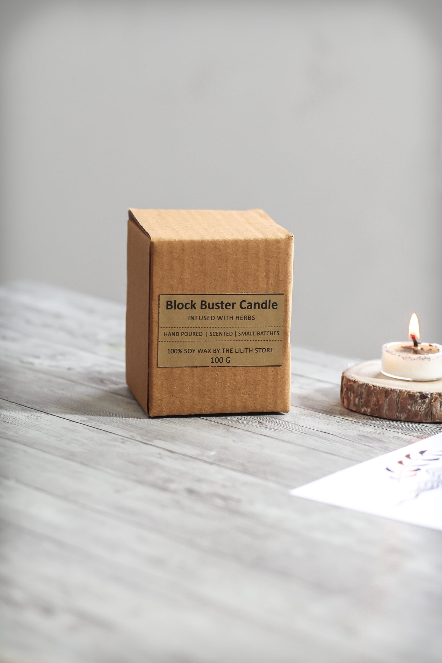 Block Buster Candle - 100 G Soy Wax