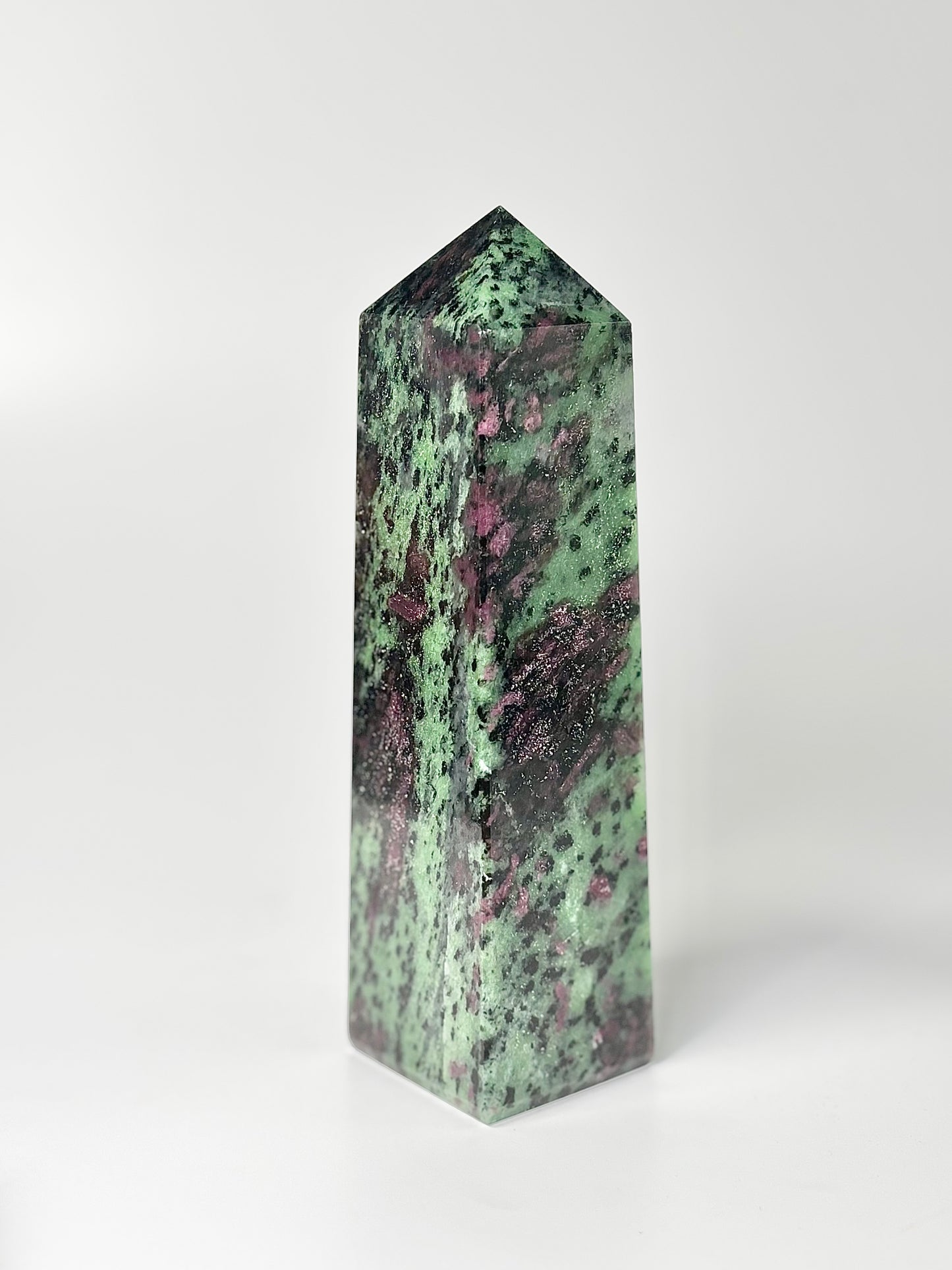 Four Facet Zoisite Tower – 710g - Earthy Tones & Grounded Symmetry