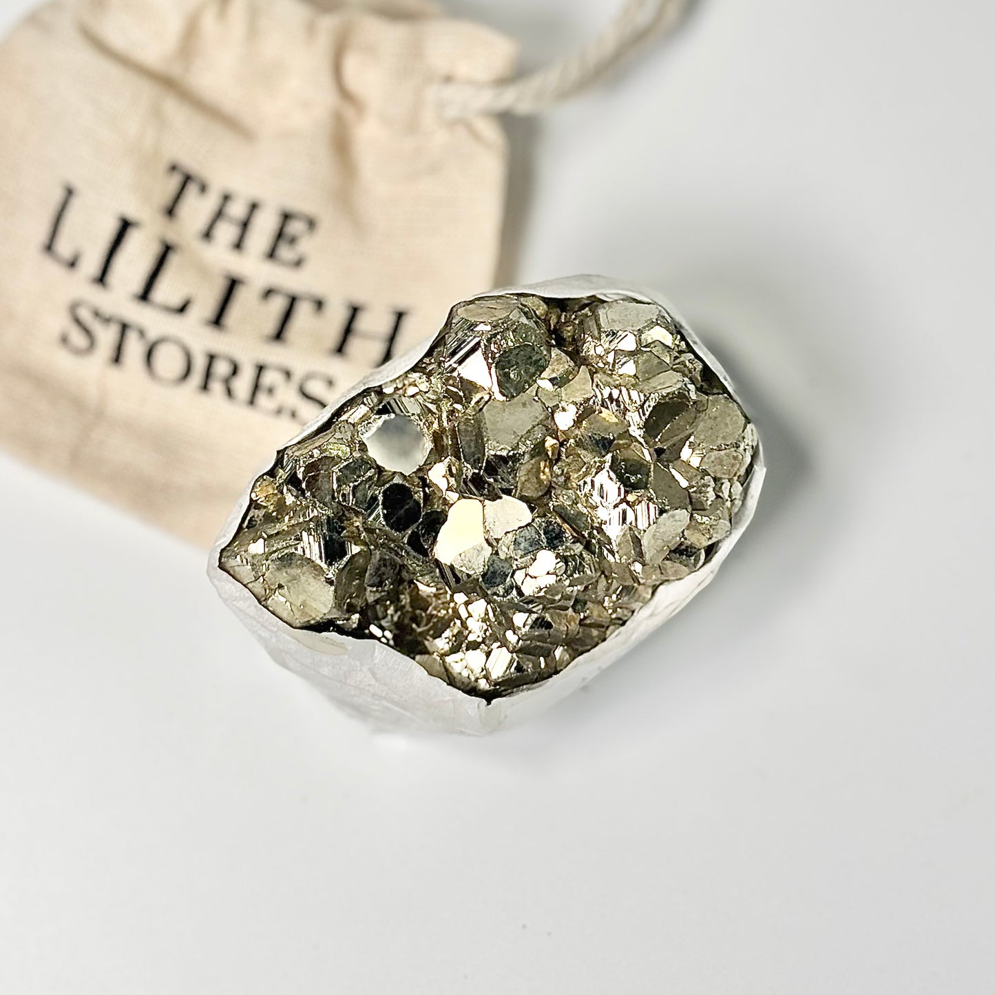 Peruvian Pyrite Cluster – 200g -Golden Brilliance & Striking Presence