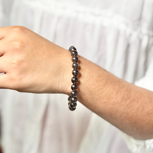 Tektite Bracelet 8mm – Cosmic Energy • Spiritual Expansion • Protection