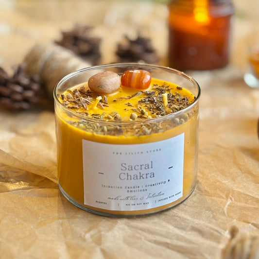 Sacral Chakra Intention Candle