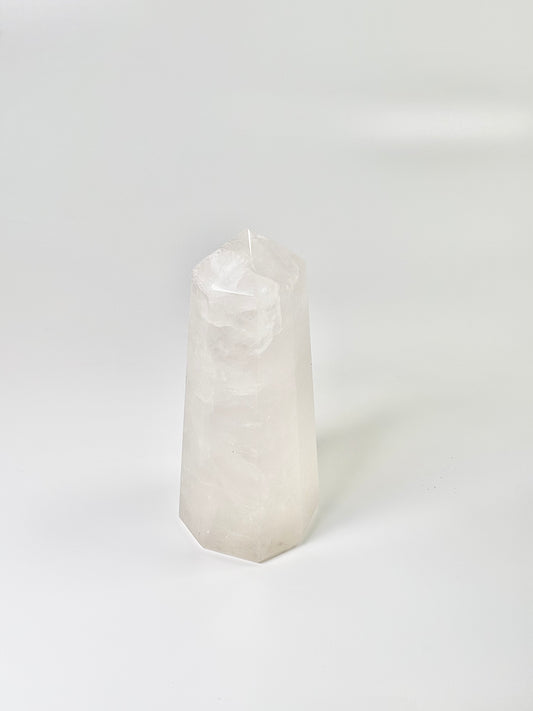 Eight Facet Clear Quartz Tower - 800g – Infinite Energy, Clarity & Manifestation