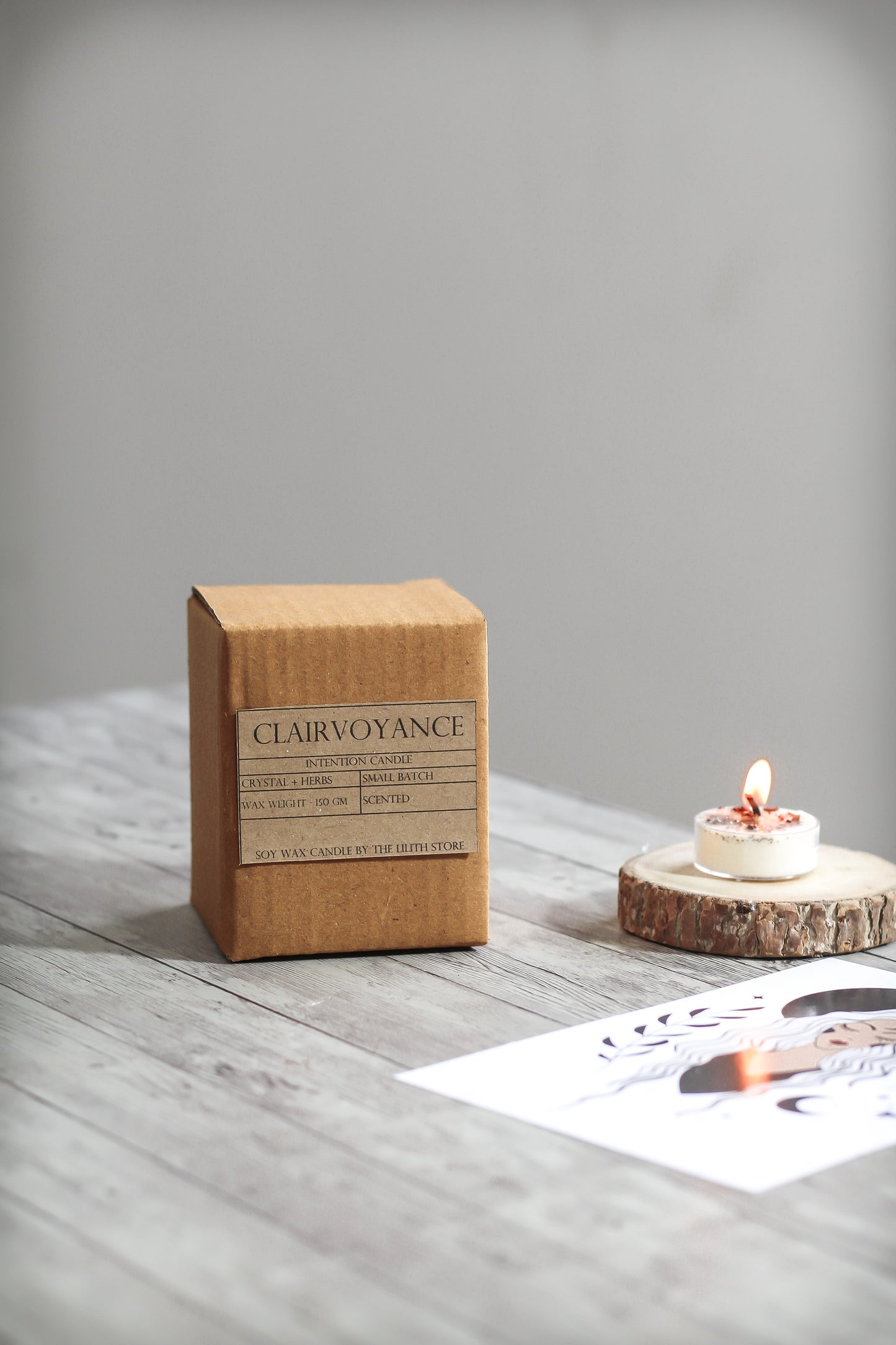 Clairvoyance Intention Candle - 150 Gm Candles