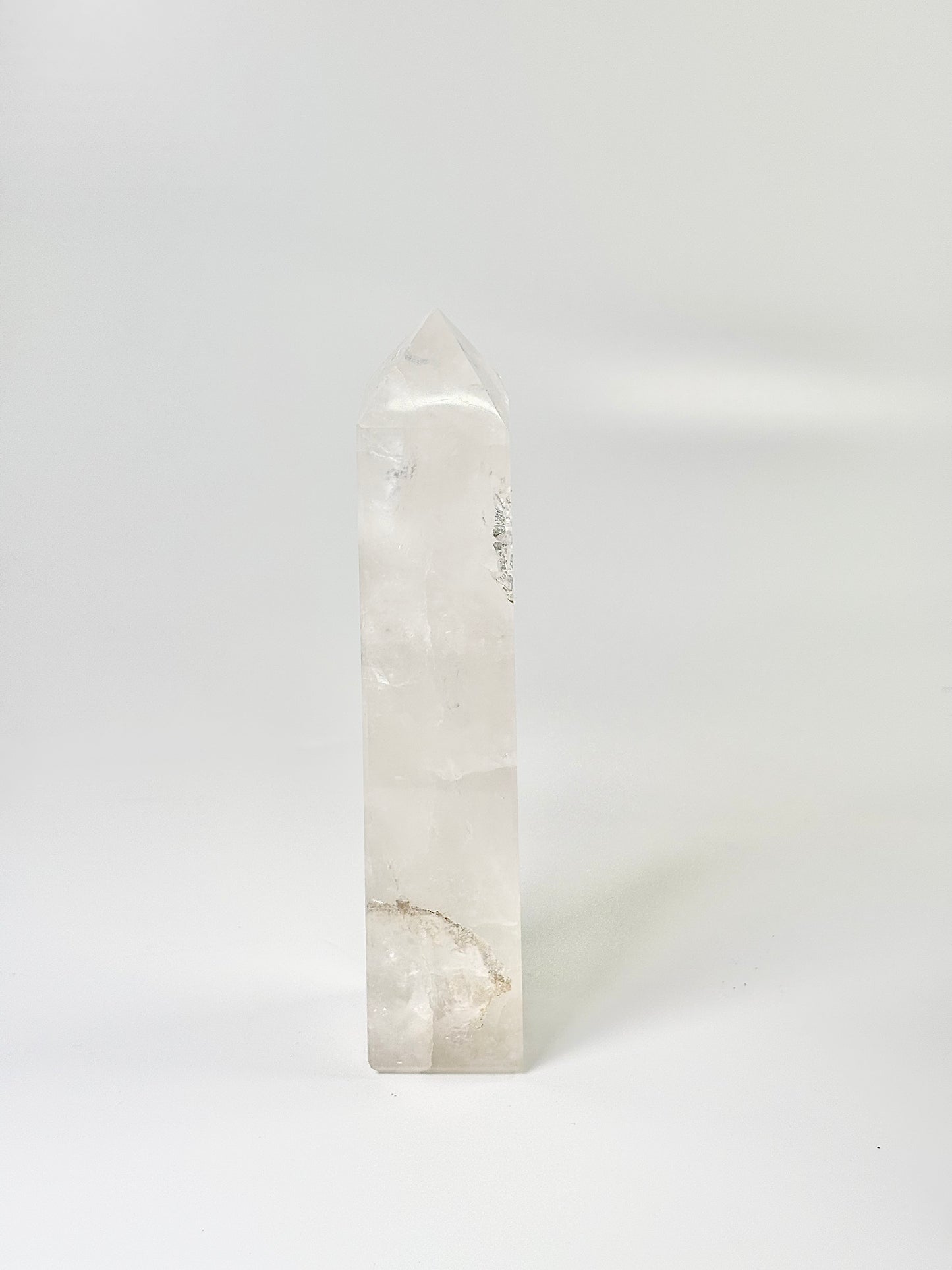 Four Facet Clear Quartz Tower – 650g - Amplify, Align & Awaken