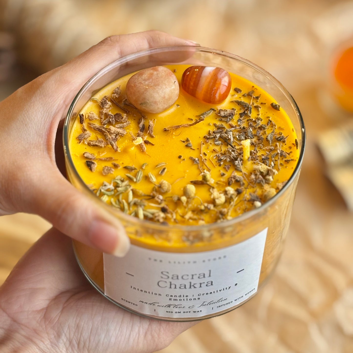 Sacral Chakra Intention Candle