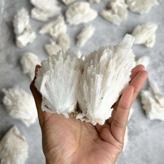 Scolecite cluster - 452 Gm | Inner Peace & Spiritual Transformation