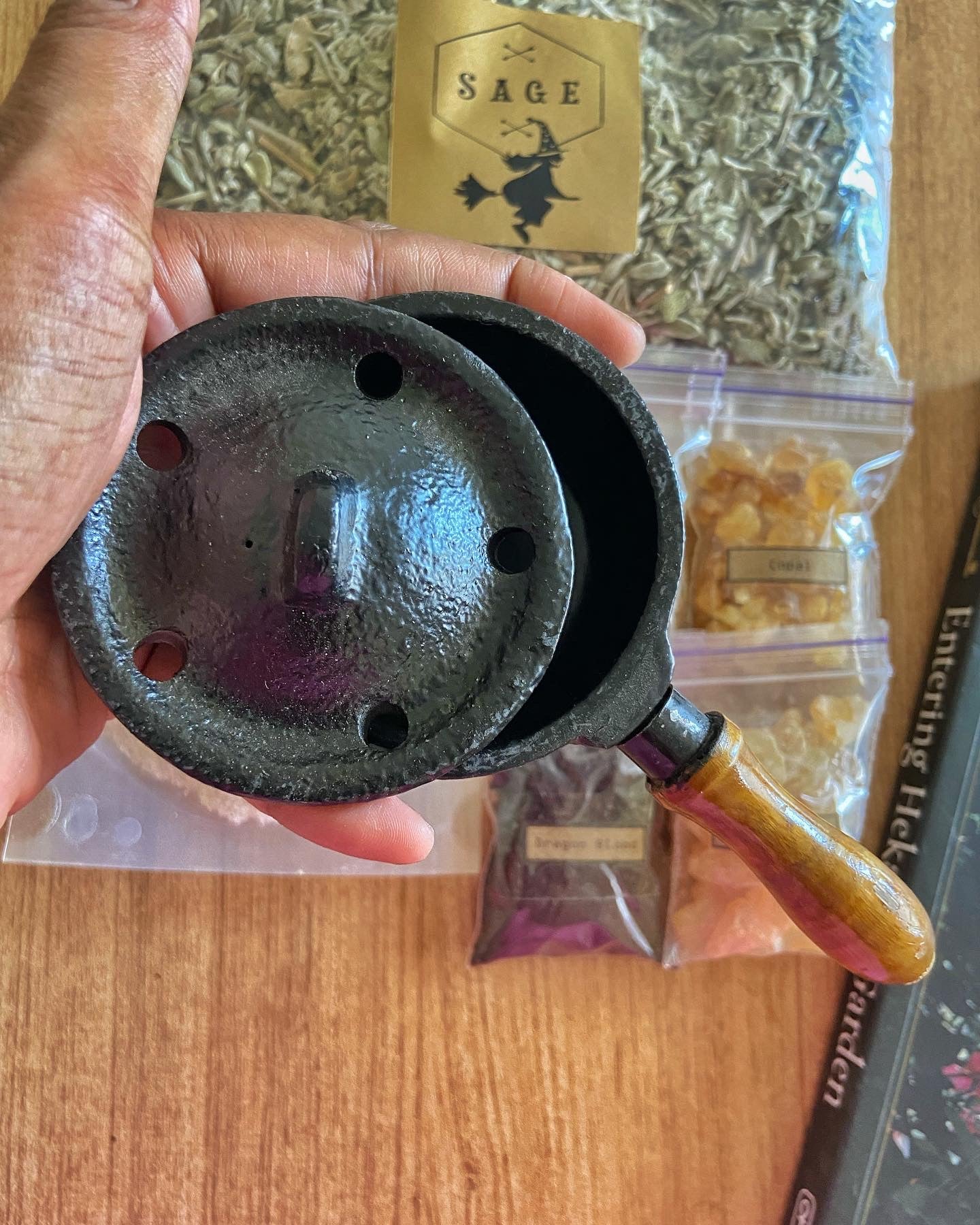 House Cleansing & Protection Smudge Kit Incense Resin