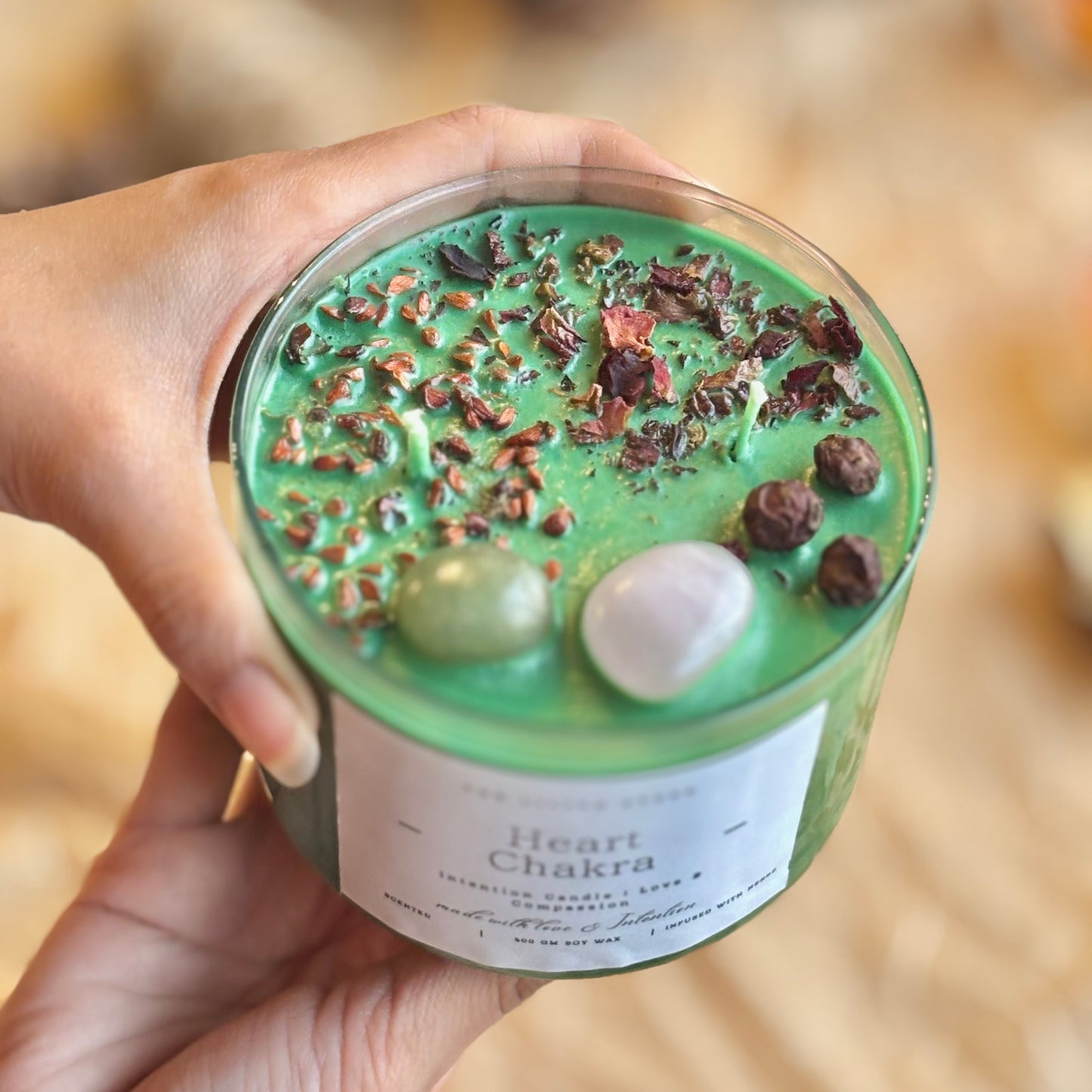 Heart Chakra Intention Candle