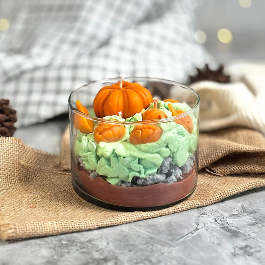 Pumpkin Spice Harvest Halloween Candle – Soy Wax